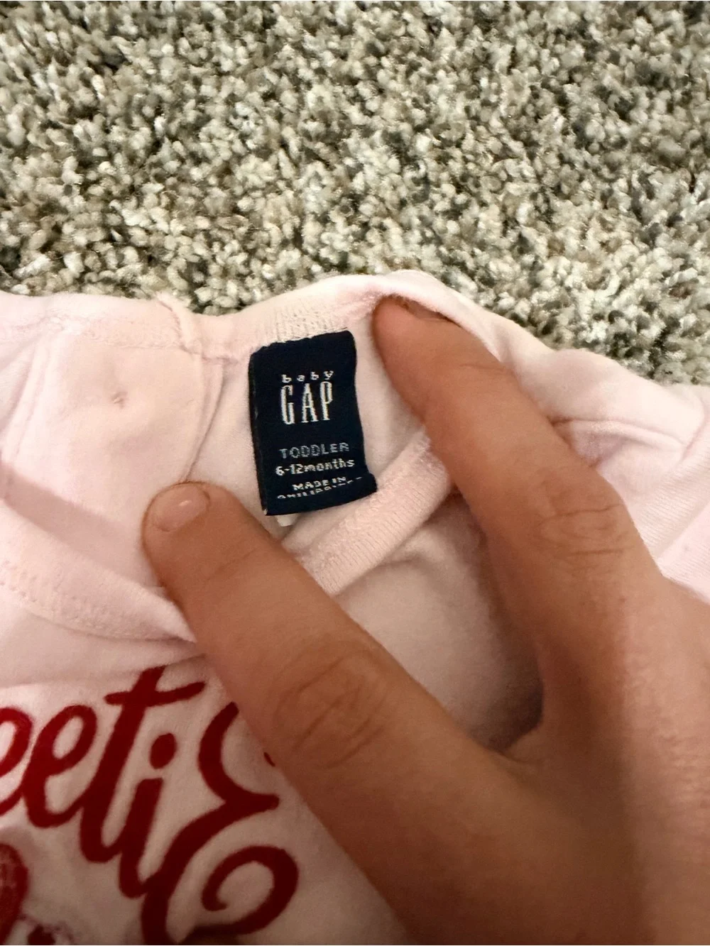 GAP light pink